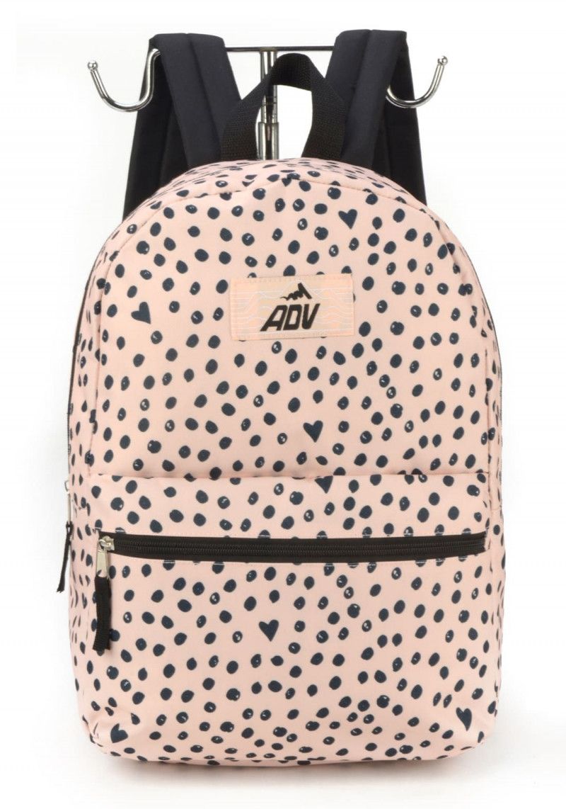 MOCHILA DE COSTAS ADV BOLINHA NUDE LUXCEL - REF. MS47322AV-NU - 1 UNIDADE