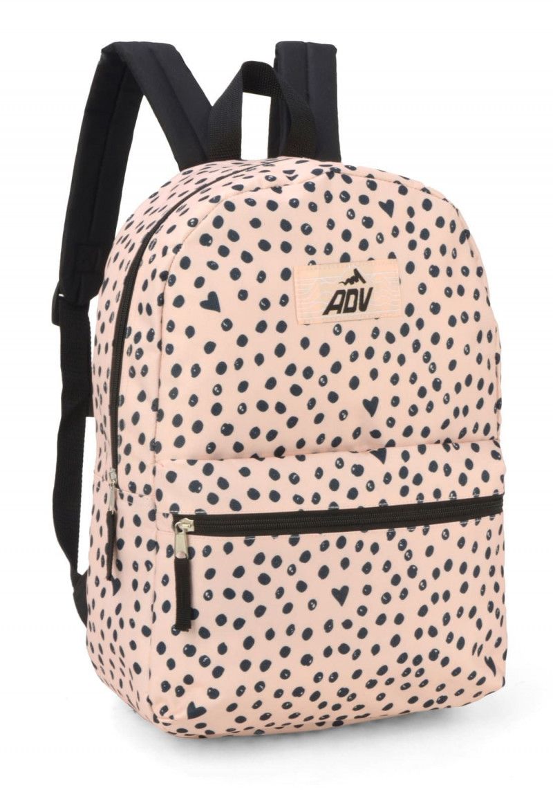 MOCHILA DE COSTAS ADV BOLINHA NUDE LUXCEL - REF. MS47322AV-NU - 1 UNIDADE