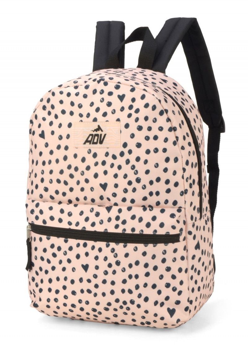 MOCHILA DE COSTAS ADV BOLINHA NUDE LUXCEL - REF. MS47322AV-NU - 1 UNIDADE