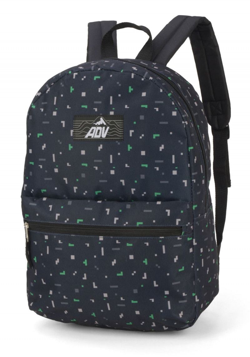 MOCHILA DE COSTAS ADV ESTAMPADA PRETO LUXCEL - REF. MS47323AV-PTO - 1 UNIDADE