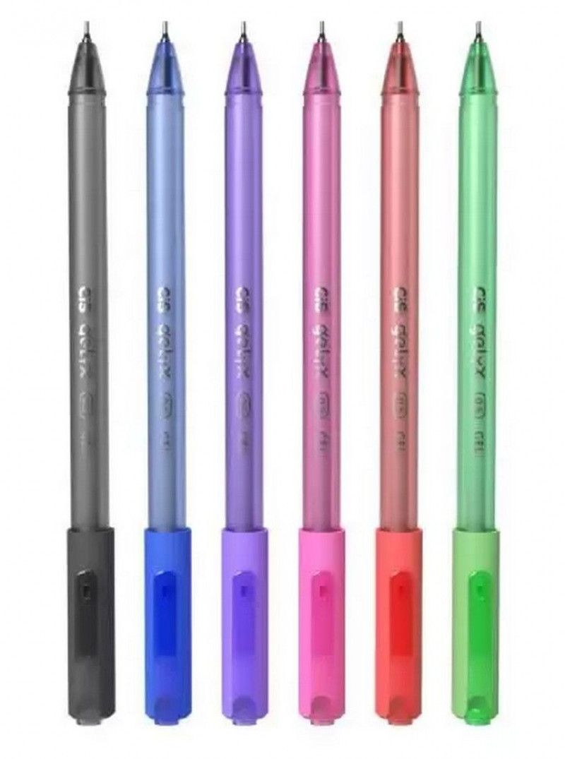CANETA CIS GELYX 0.5 MM ESTOJO COM 6 UNIDADES BASICAS - REF. 5.7115 - 1 UNIDADE