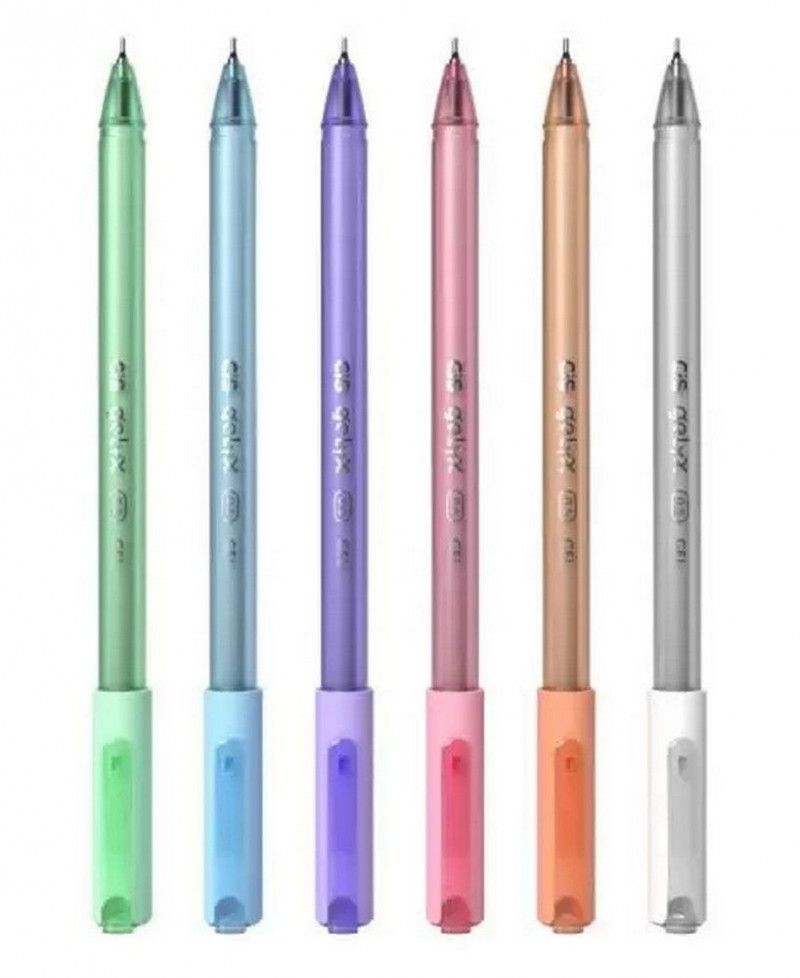 CANETA CIS GELYX 0.8 MM ESTOJO COM 6 PASTEL - REF. 5.7117 - 1 UNIDADE
