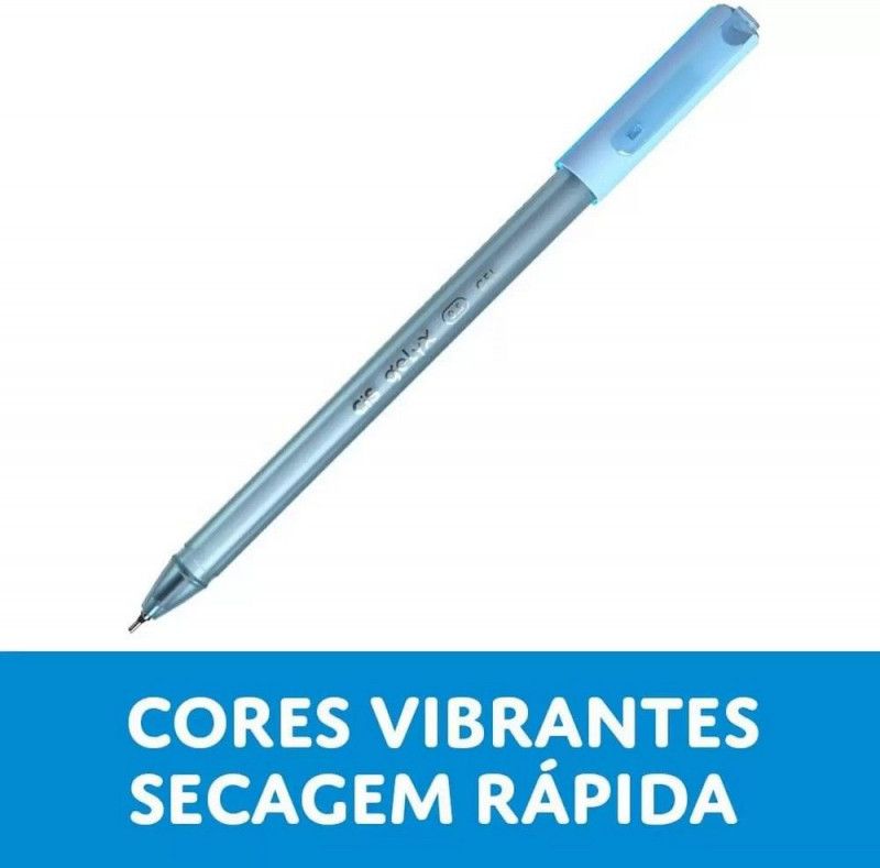 CANETA CIS GELYX ESTOJO COM 30 CORES - REF. 5.7120 - 1 UNIDADE