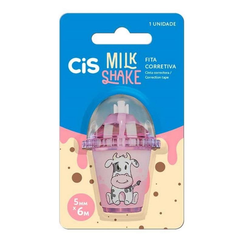 FITA CORRETIVA MILKSHAKE 5MM X 6M CIS - REF. 55.3414 - CAIXA COM 6 UNIDADES