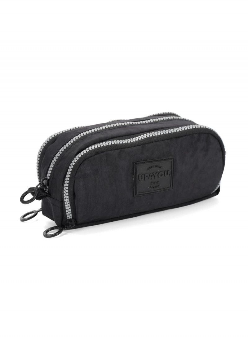 ESTOJO TRIPLO CRINKLE PRETO LUXCEL - REF. ET47160UP-PTO - 1 UNIDADE
