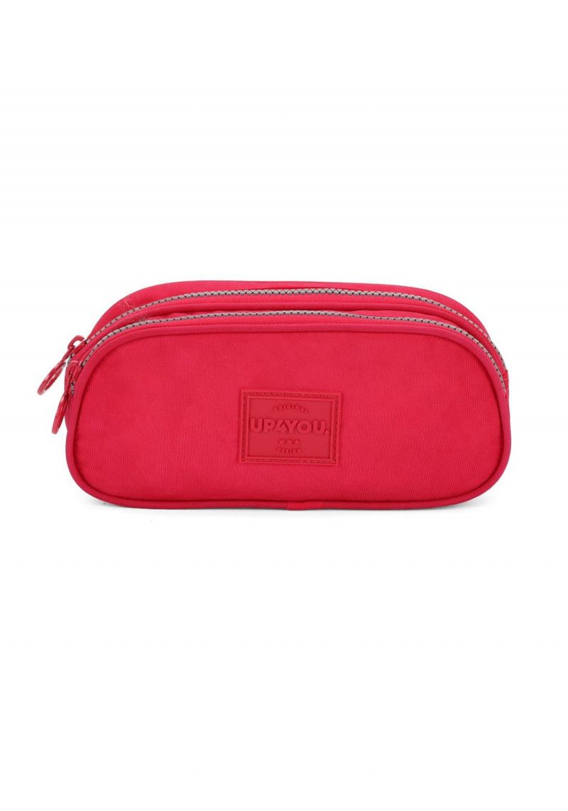 ESTOJO DUPLO CRINKLE PINK LUXCEL - REF. ET47159UP-PK - 1 UNIDADE