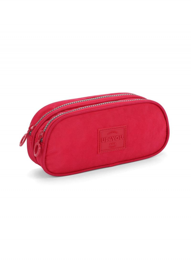 ESTOJO DUPLO CRINKLE PINK LUXCEL - REF. ET47159UP-PK - 1 UNIDADE