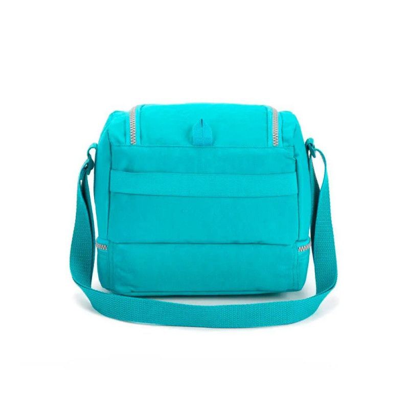 LANCHEIRA COM ALCA CRINKLE VERDE LUXCEL - REF. LA47153UP-VD - 1 UNIDADE