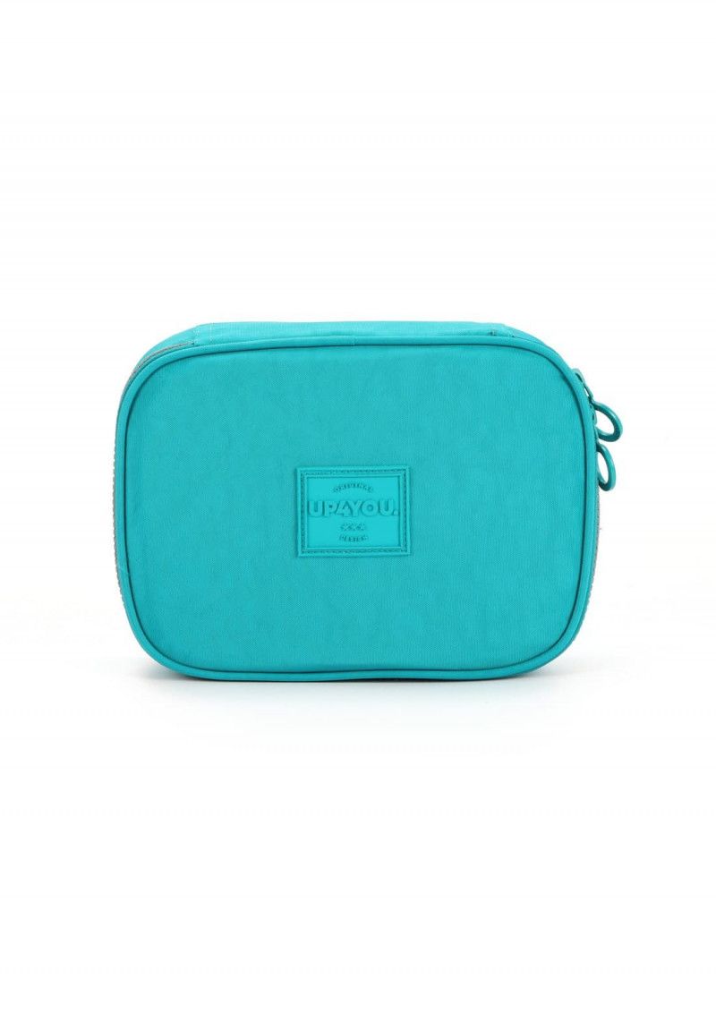 ESTOJO BOX CRINKLE VERDE LUXCEL - REF. ET47161UP-VD - 1 UNIDADE