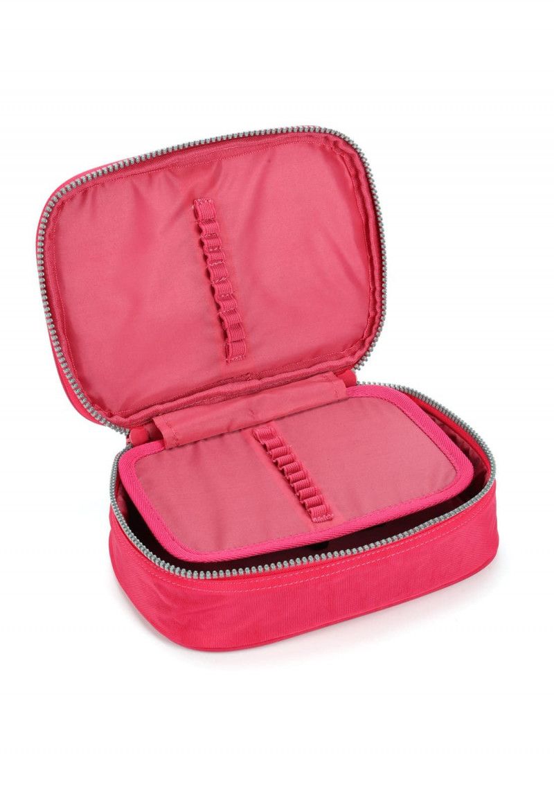 ESTOJO BOX CRINKLE PINK LUXCEL - REF. ET47161UP-PK - 1 UNIDADE