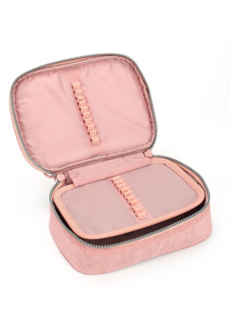 ESTOJO BOX CRINKLE NUDE LUXCEL - REF. ET47161UP-NU - 1 UNIDADE