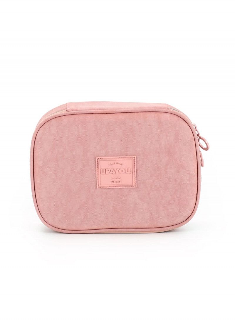 ESTOJO BOX CRINKLE NUDE LUXCEL - REF. ET47161UP-NU - 1 UNIDADE