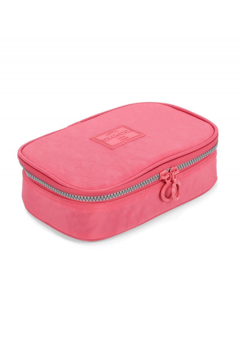 ESTOJO BOX CRINKLE SALMAO LUXCEL - REF. ET47161UP-SM - 1 UNIDADE