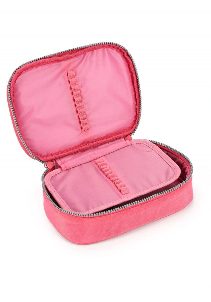 ESTOJO BOX CRINKLE SALMAO LUXCEL - REF. ET47161UP-SM - 1 UNIDADE