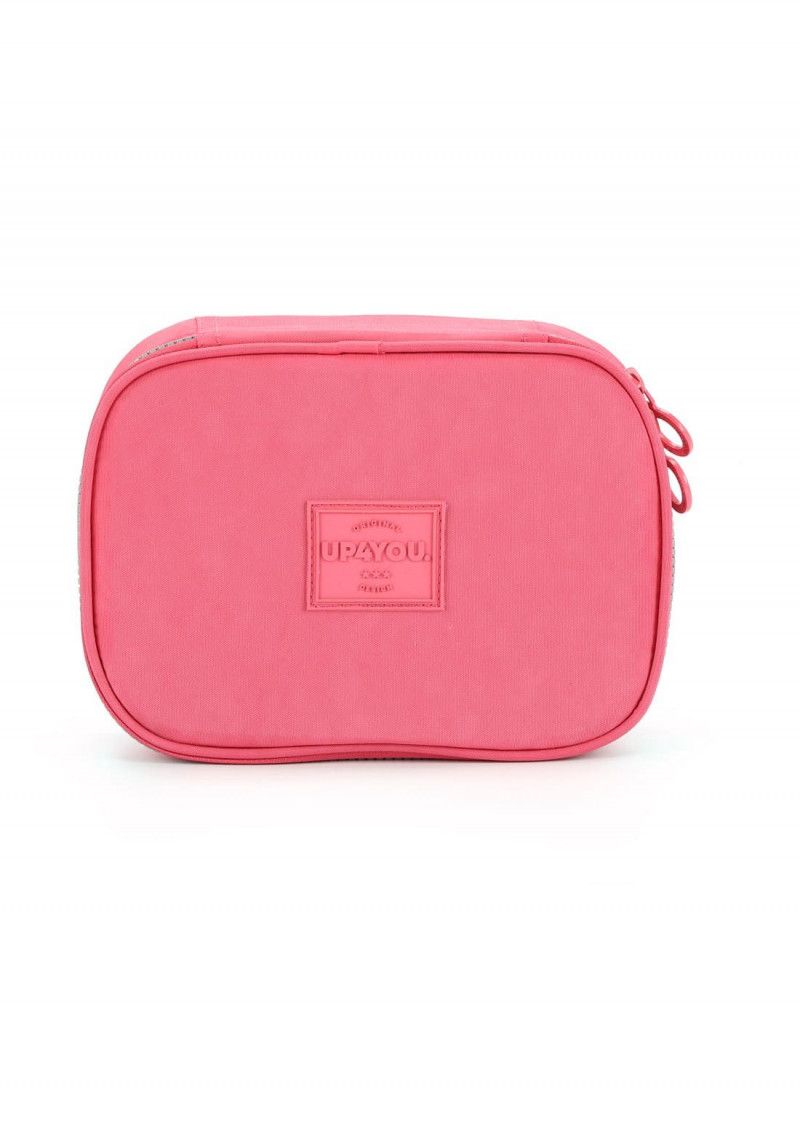 ESTOJO BOX CRINKLE SALMAO LUXCEL - REF. ET47161UP-SM - 1 UNIDADE