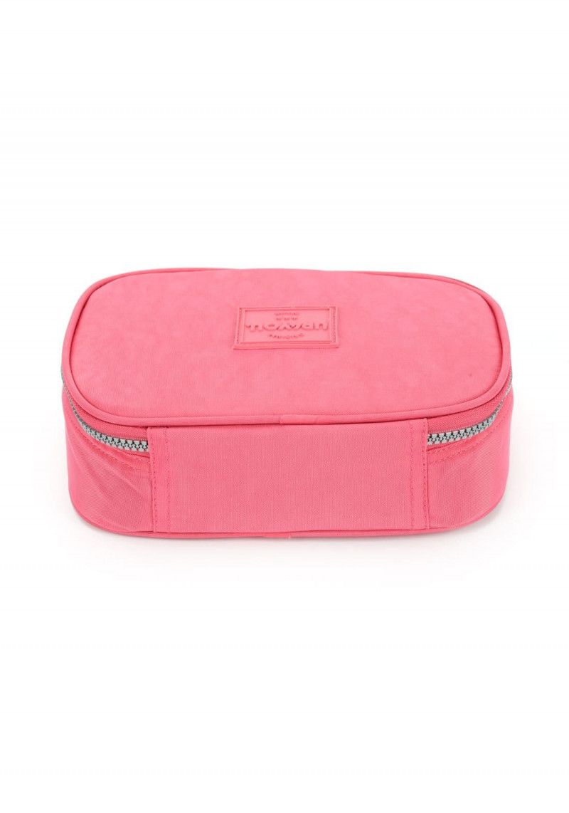 ESTOJO BOX CRINKLE SALMAO LUXCEL - REF. ET47161UP-SM - 1 UNIDADE