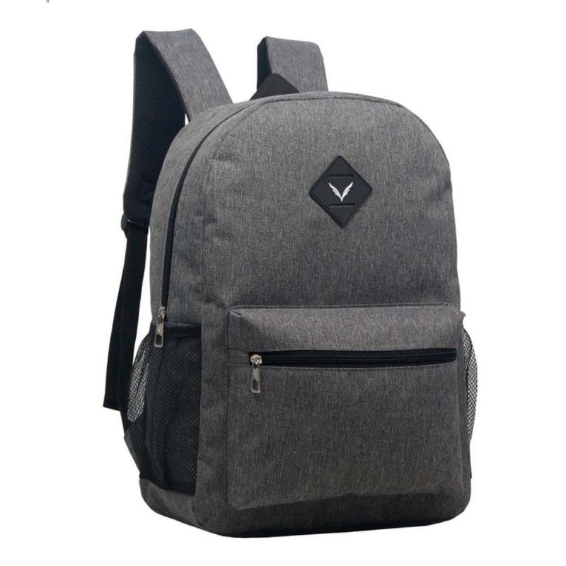 MOCHILA DE COSTAS JUVENIL POLIESTER CINZA YEPP - REF. MM9148 - 1 UNIDADE