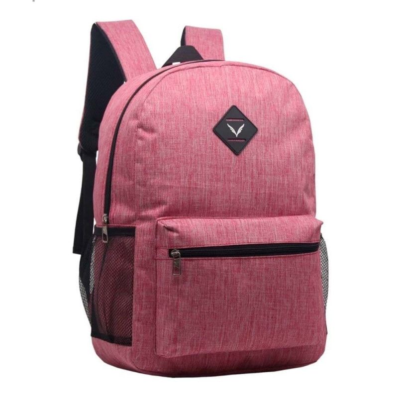 MOCHILA DE COSTAS JUVENIL POLIESTER ROSA YEPP - REF. MM9148 - 1 UNIDADE