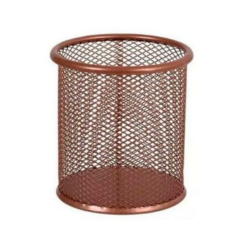 PORTA CANETA ARAMADO REDONDO BRW ROSE GOLD - REF. OR5108 - 1 UNIDADE