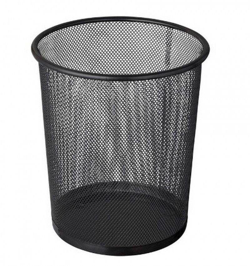 LIXEIRA ARAMADO 9 LITROS PRETO BRW - REF. OR5141 PTO - 1 UNIDADE