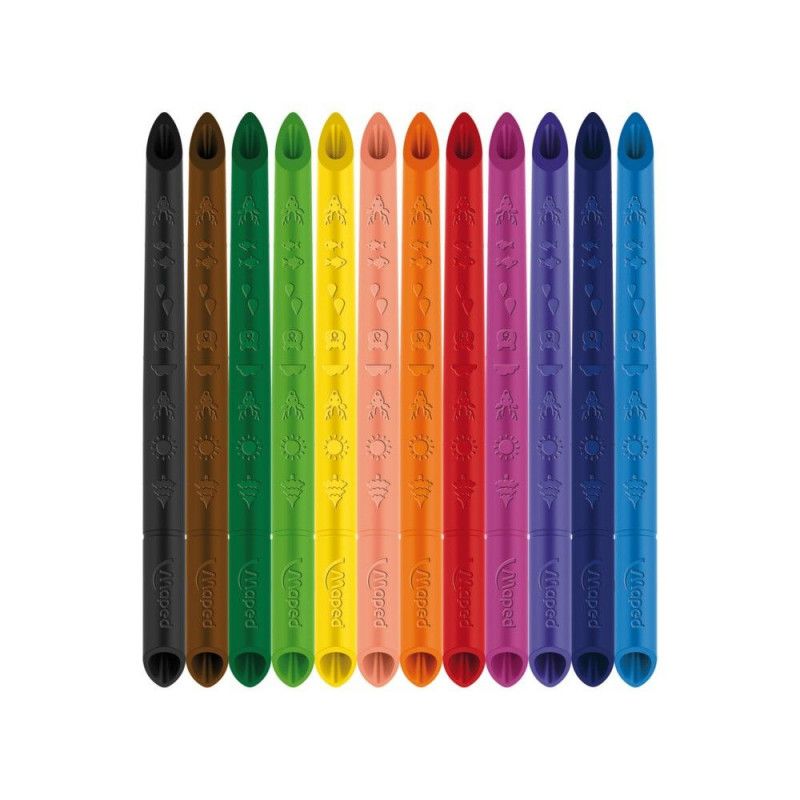 LAPIS 12 CORES COLORPEPS INFINITY MAPED - REF. 861600 - CAIXA COM 12 UNIDADES