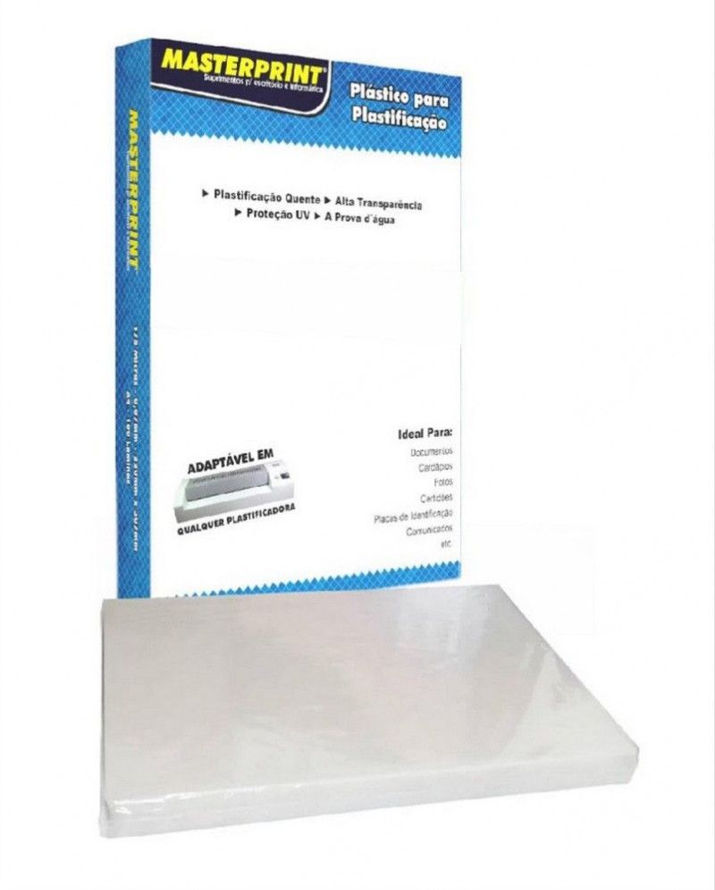 POLA SEAL 1/2 OFICIO 005 170 X 226MM MASTERPRINT - REF. 329010009 - PACOTE COM 100 UNIDADES