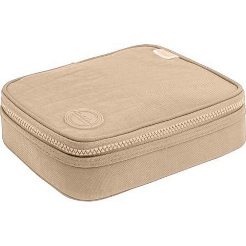 ESTOJO BOX ACADEMIE METALIZADO DOURADO TILIBRA - REF. 34846 - 1 UNIDADE