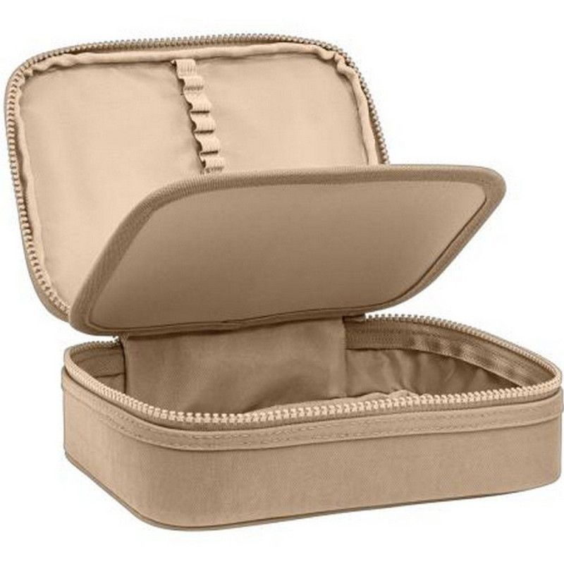 ESTOJO BOX ACADEMIE METALIZADO DOURADO TILIBRA - REF. 34846 - 1 UNIDADE
