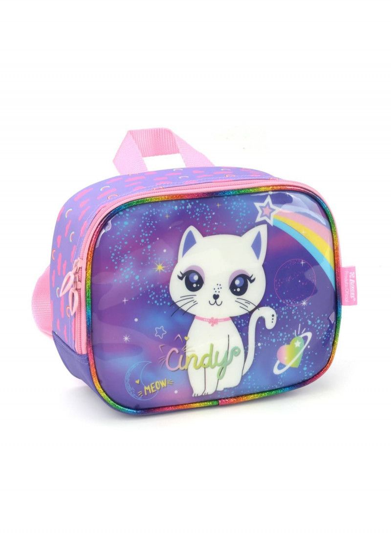 LANCHEIRA DE COSTAS CINDY ROXO LUXCEL - REF. LA39043CD-RX - 1 UNIDADE