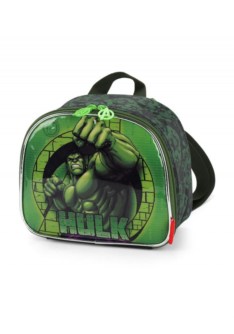 LANCHEIRA DE COSTAS AVENGERS PRETO LUXCEL - REF. LA39583AG-PTO - 1 UNIDADE