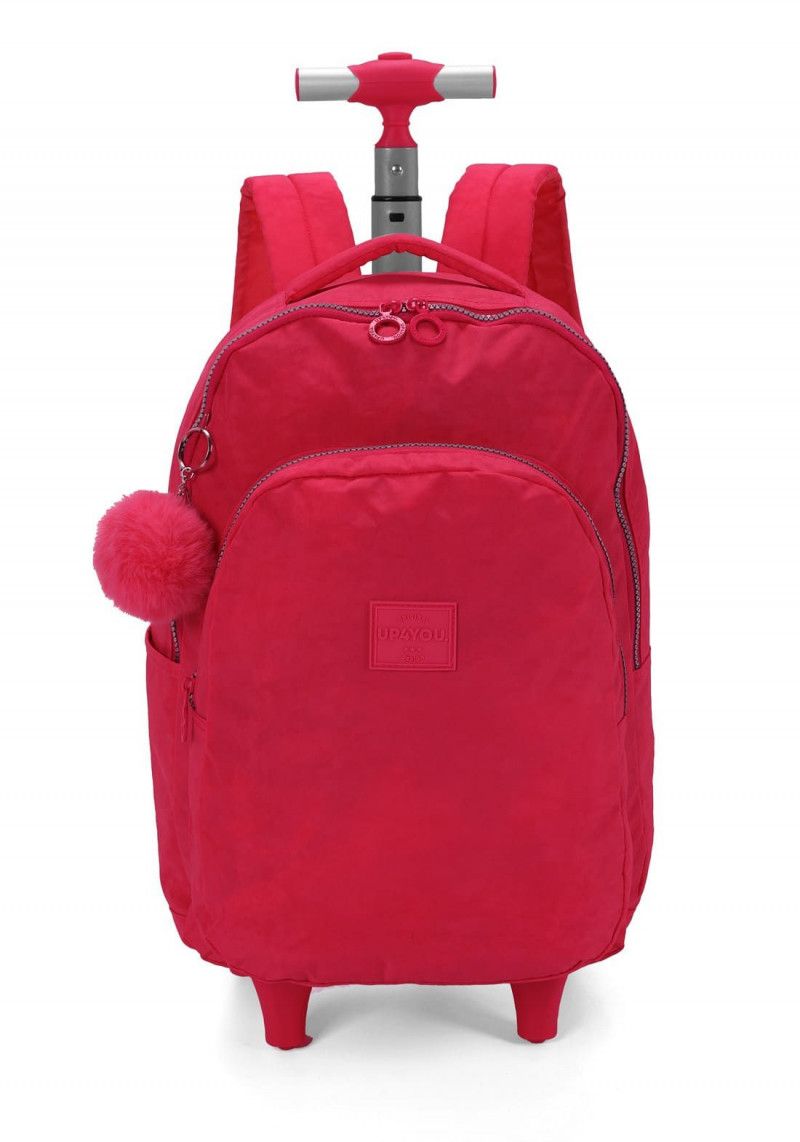 MOCHILETE CRINKLE PINK LUXCEL - REF. MC47152UP-PK - 1 UNIDADE