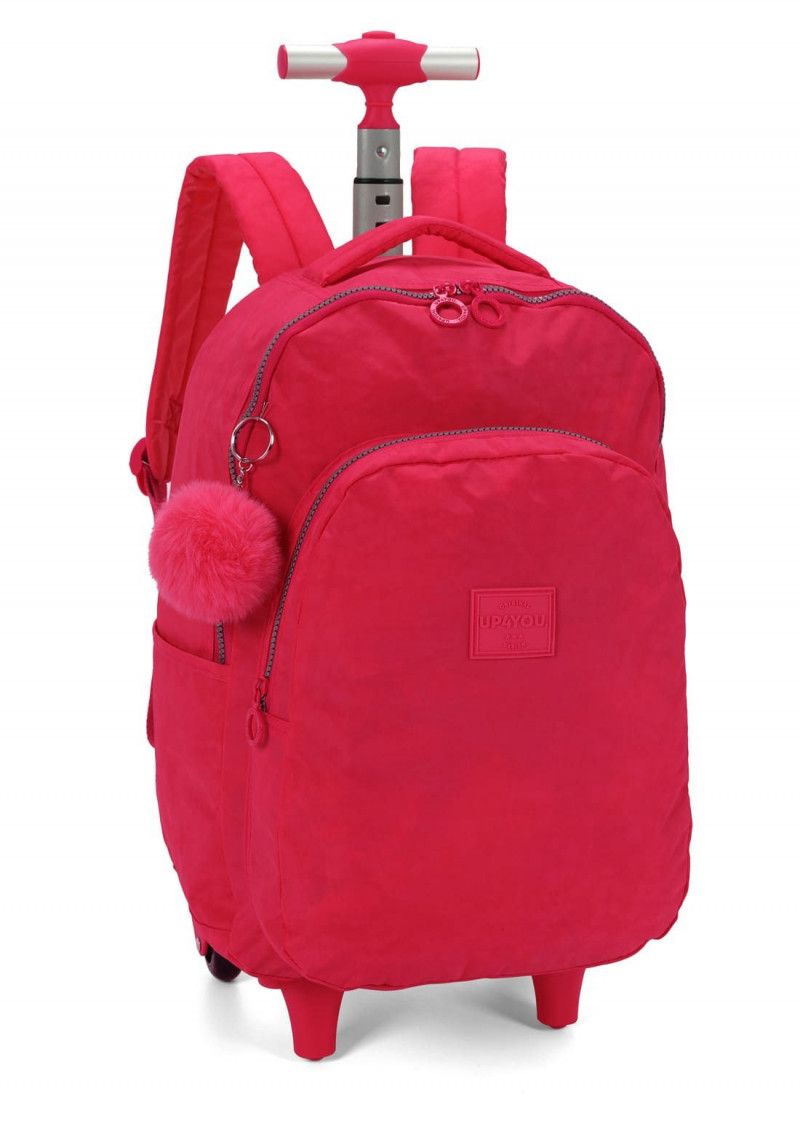 MOCHILETE CRINKLE PINK LUXCEL - REF. MC47152UP-PK - 1 UNIDADE