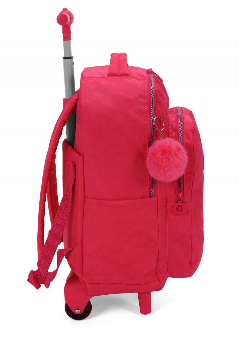 MOCHILETE CRINKLE PINK LUXCEL - REF. MC47152UP-PK - 1 UNIDADE