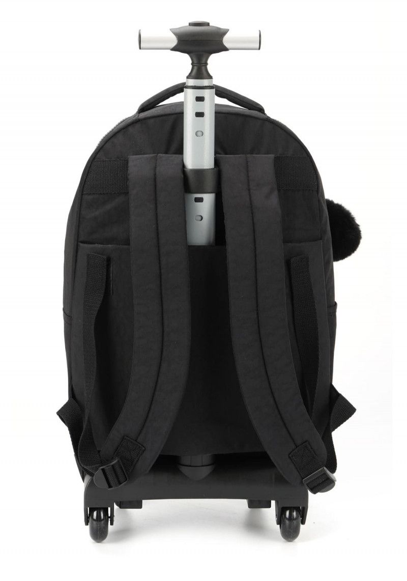MOCHILETE CRINKLE PRETO LUXCEL - REF. MC47152UP-PTO - 1 UNIDADE
