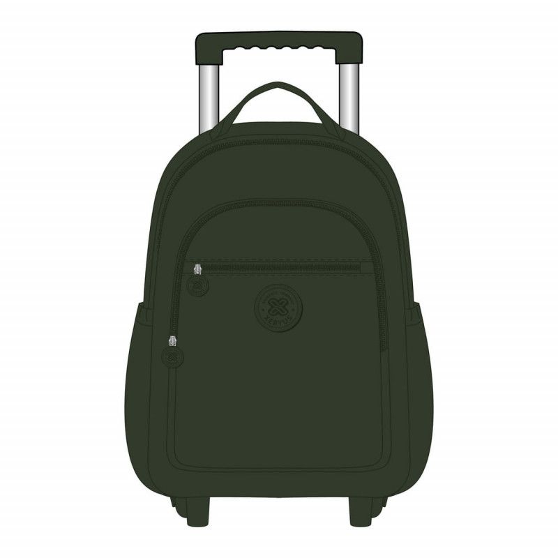 MOCHILETE TRENDY VERDE MILITAR N.16 XERYUS - REF. 12463 - 1 UNIDADE