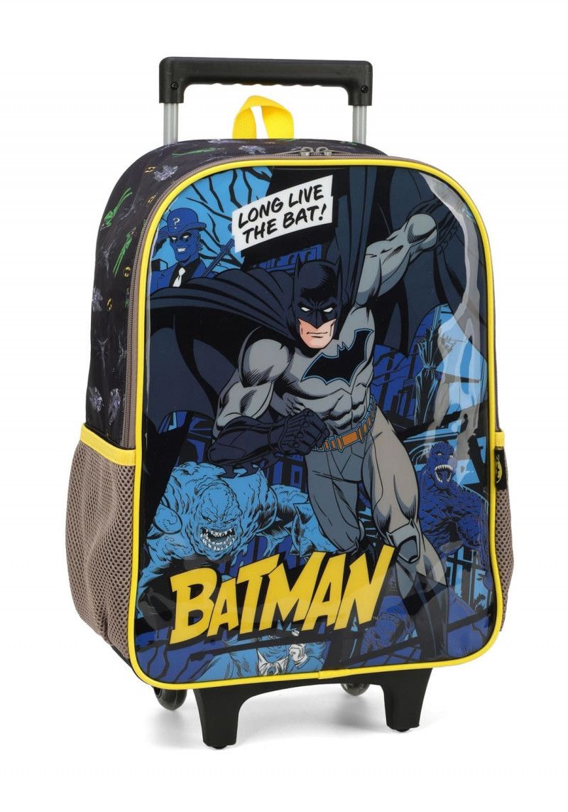 MOCHILETE BATMAN PRETO LUXCEL - REF. IC39252BM-PTO - 1 UNIDADE