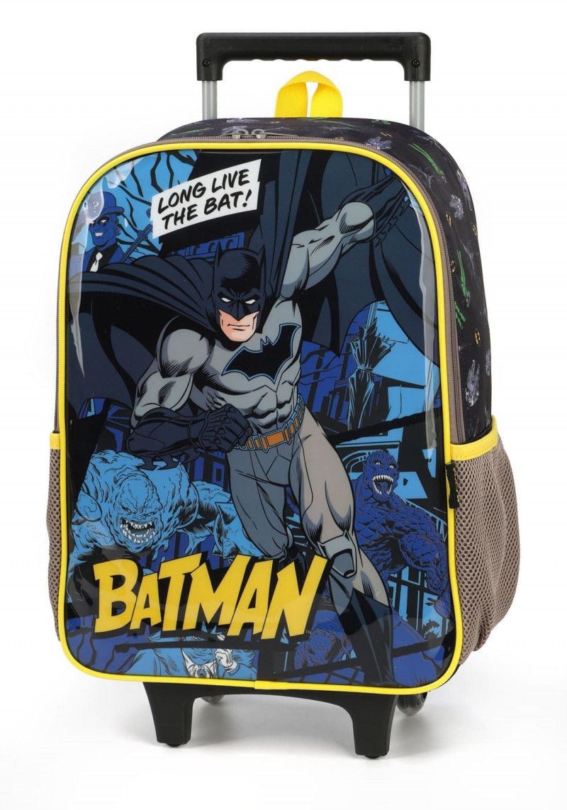 MOCHILETE BATMAN PRETO LUXCEL - REF. IC39252BM-PTO - 1 UNIDADE
