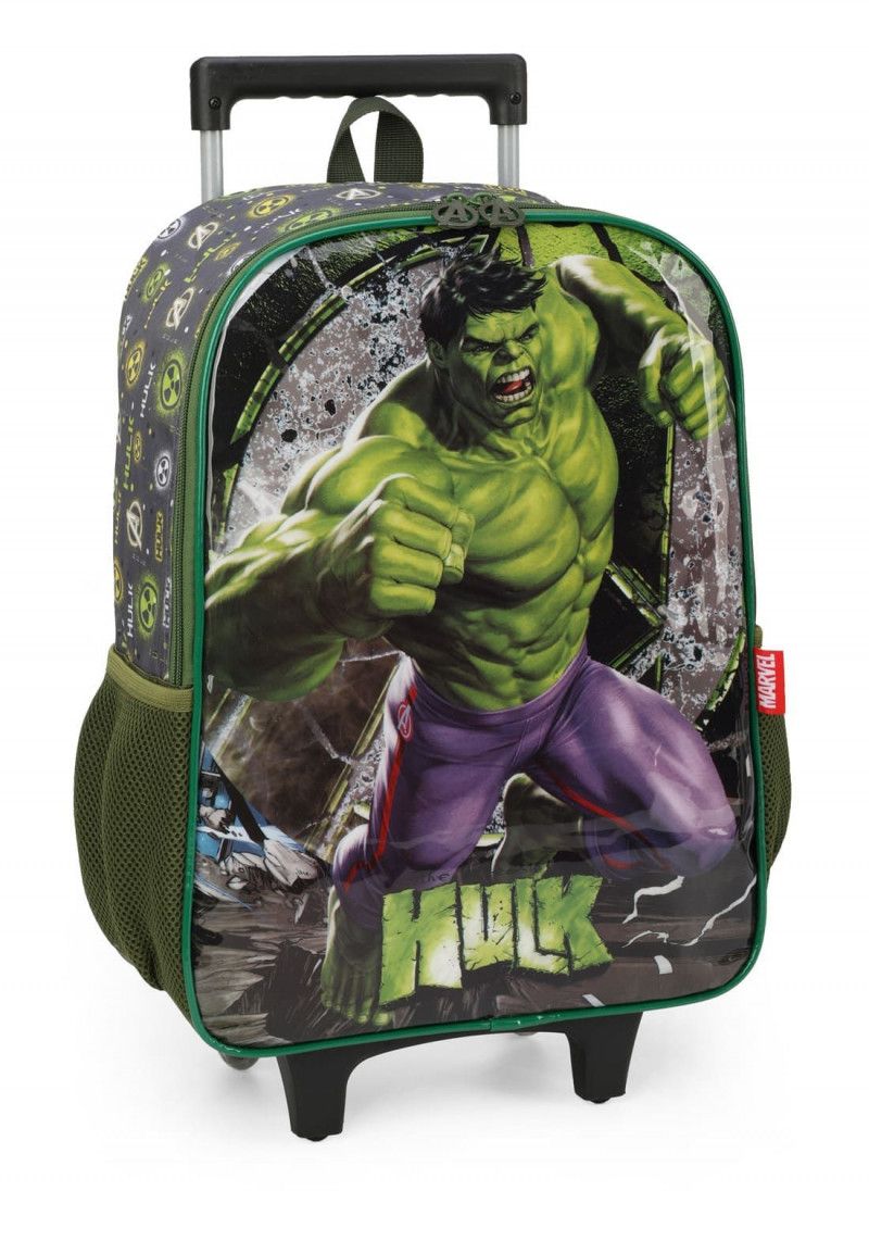 MOCHILETE HULK AVENGERS VERDE LUXCEL - REF. IC39572AG-VD - 1 UNIDADE