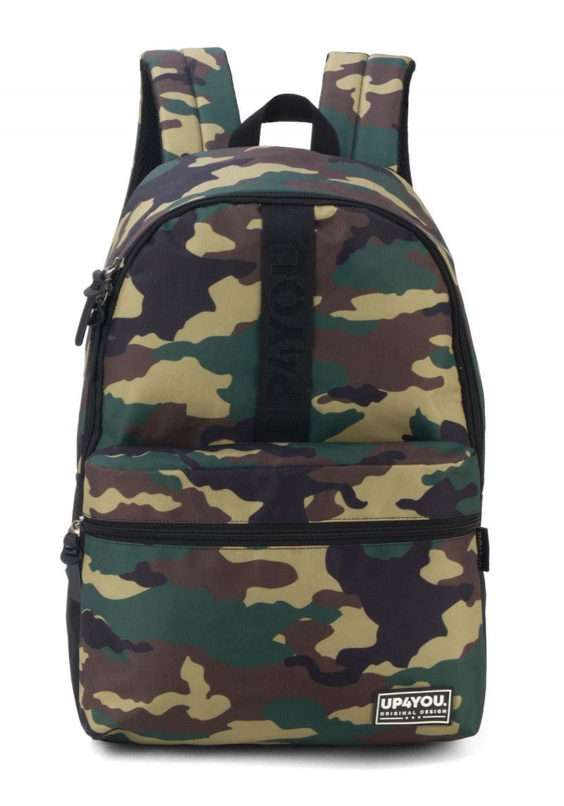 MOCHILA DE COSTAS UP4YOU CAMUFLADA MILITAR LUXCEL - REF. MS46524UP5100U - 1 UNIDADE