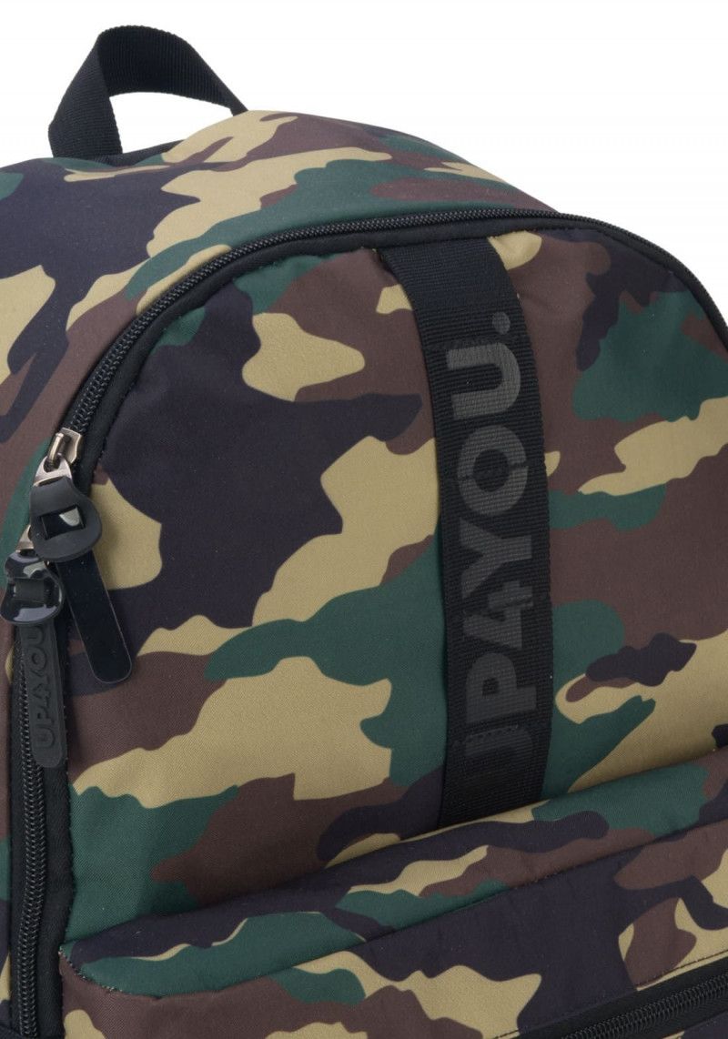 MOCHILA DE COSTAS UP4YOU CAMUFLADA MILITAR LUXCEL - REF. MS46524UP5100U - 1 UNIDADE