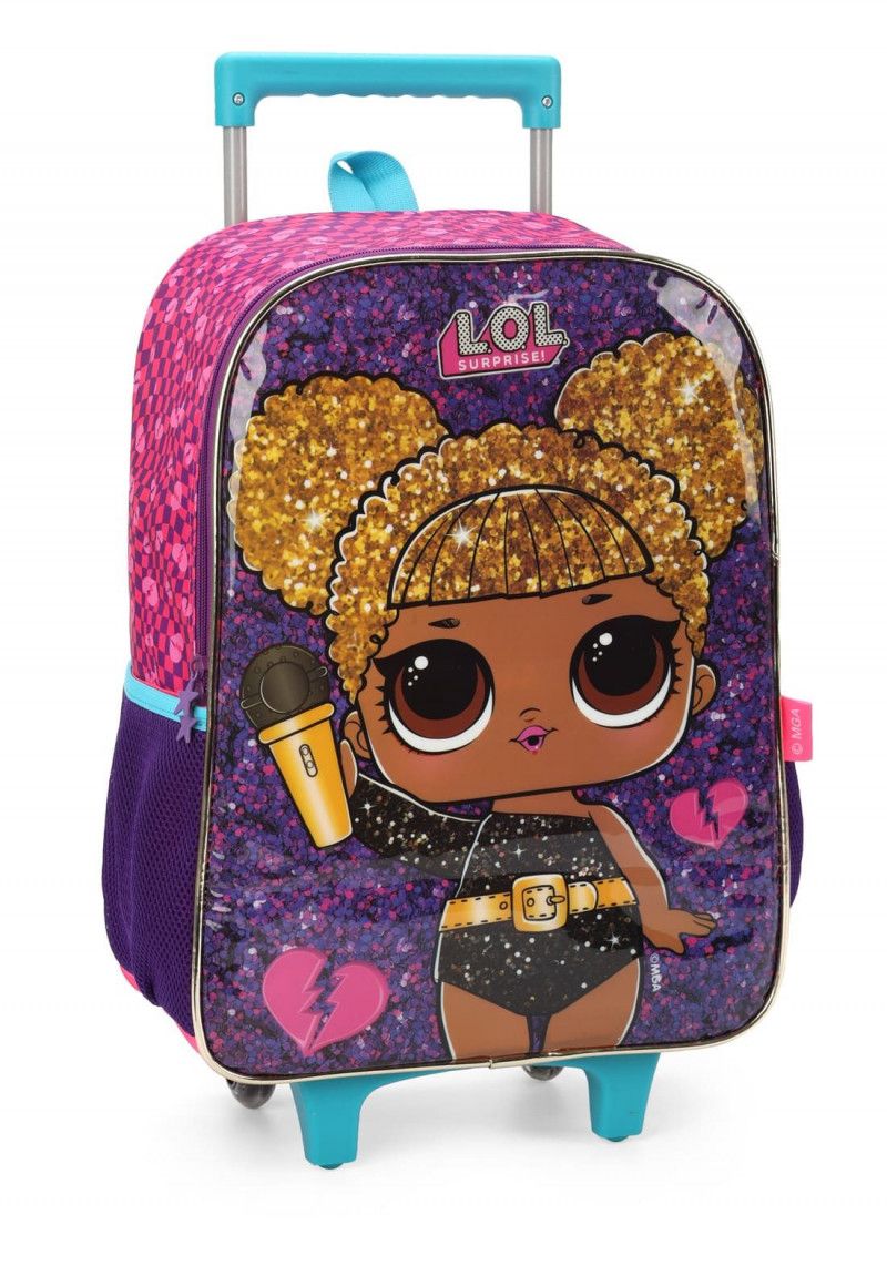 MOCHILETE L.O.L ROXO LUXCEL - REF. IC39192LO-RX - 1 UNIDADE