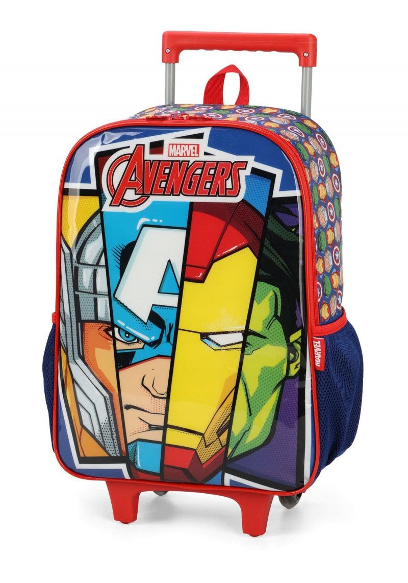 MOCHILETE AVENGERS AZUL LUXCEL - REF. IC39502AG-AZ - 1 UNIDADE