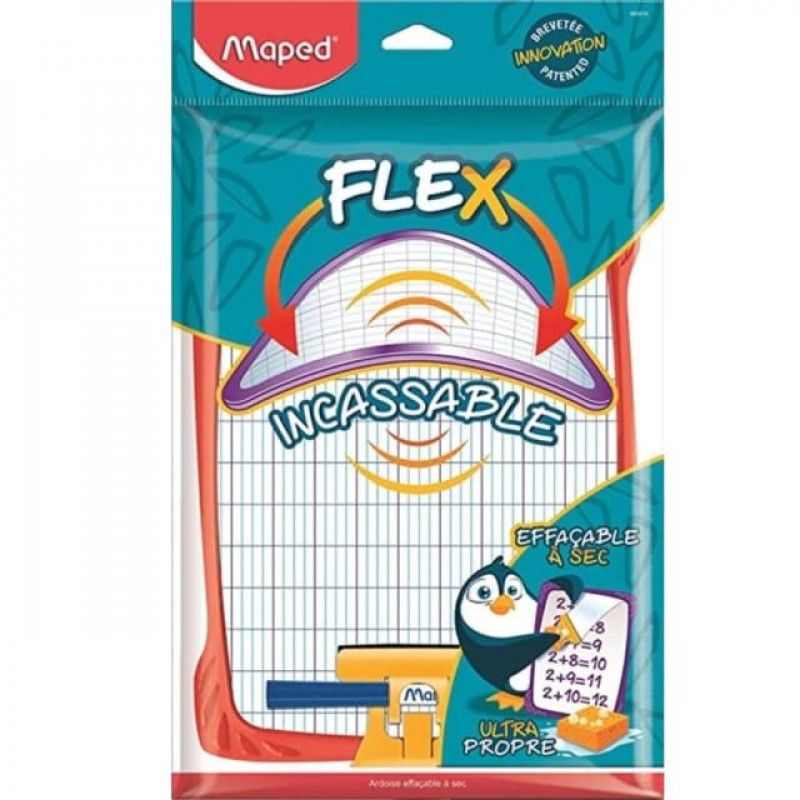 QUADRO BRANCO FLEXIVEL COM CANETA+APAGADOR MAPED - REF. 583510 - 1 UNIDADE