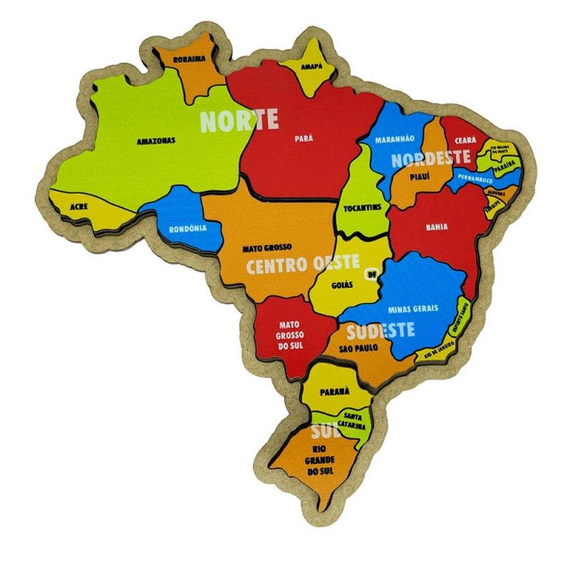 QUEBRA CABECA MAPA P MDF MANINHO - REF. 339.9 - 1 UNIDADE