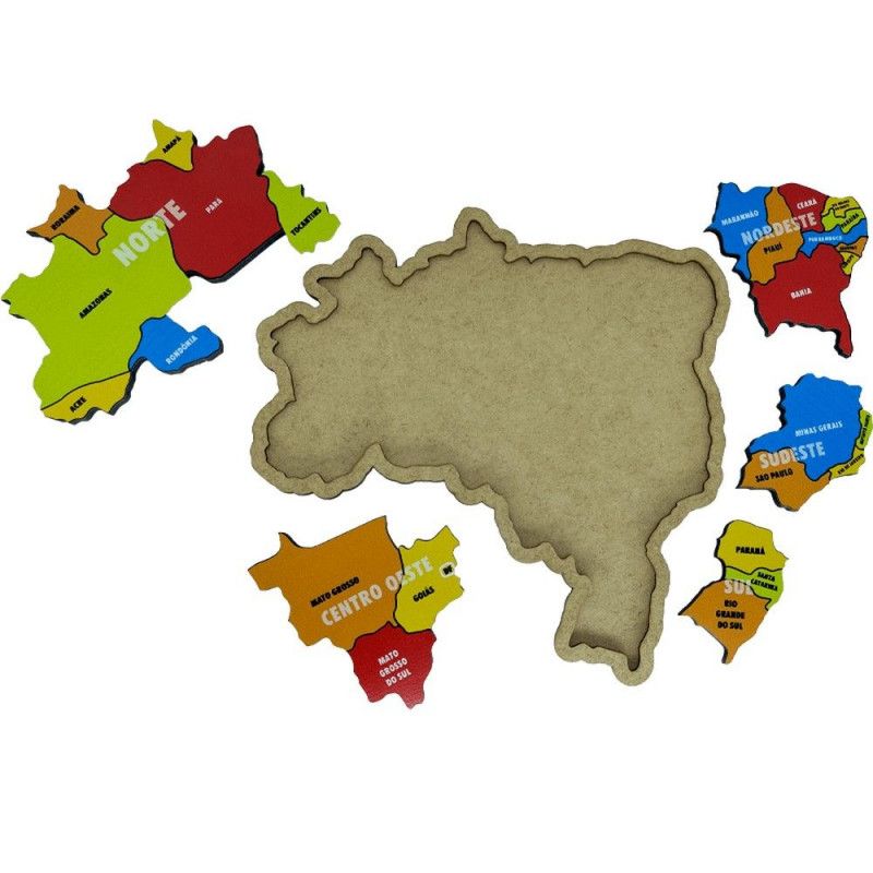 QUEBRA CABECA MAPA P MDF MANINHO - REF. 339.9 - 1 UNIDADE