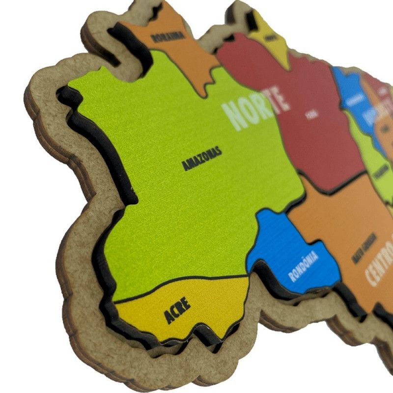 QUEBRA CABECA MAPA P MDF MANINHO - REF. 339.9 - 1 UNIDADE