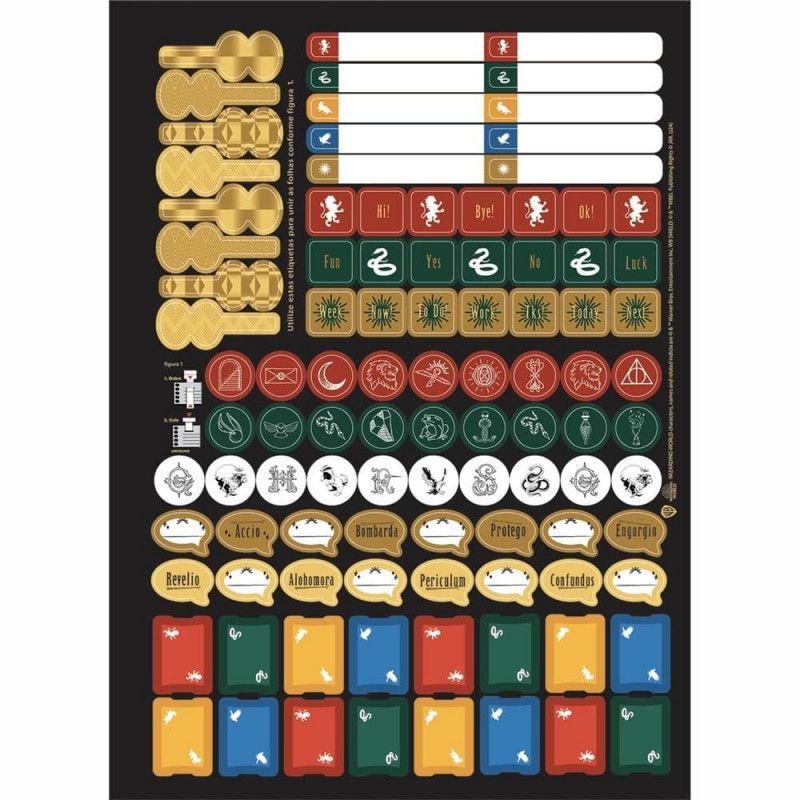CADERNO ESPIRAL CAPA DURA 1/4 96FL HARRY POTTER JANDAIA - REF. 63598-24 - PACOTE COM 5 UNIDADES
