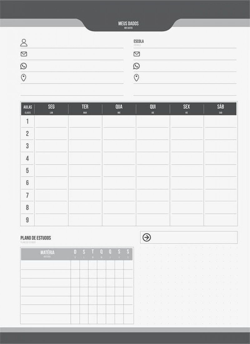 CADERNO 1 MATERIA CAPA DURA 80FL PLAYER 1 JANDAIA - REF. 69064-24 - PACOTE COM 4 UNIDADES