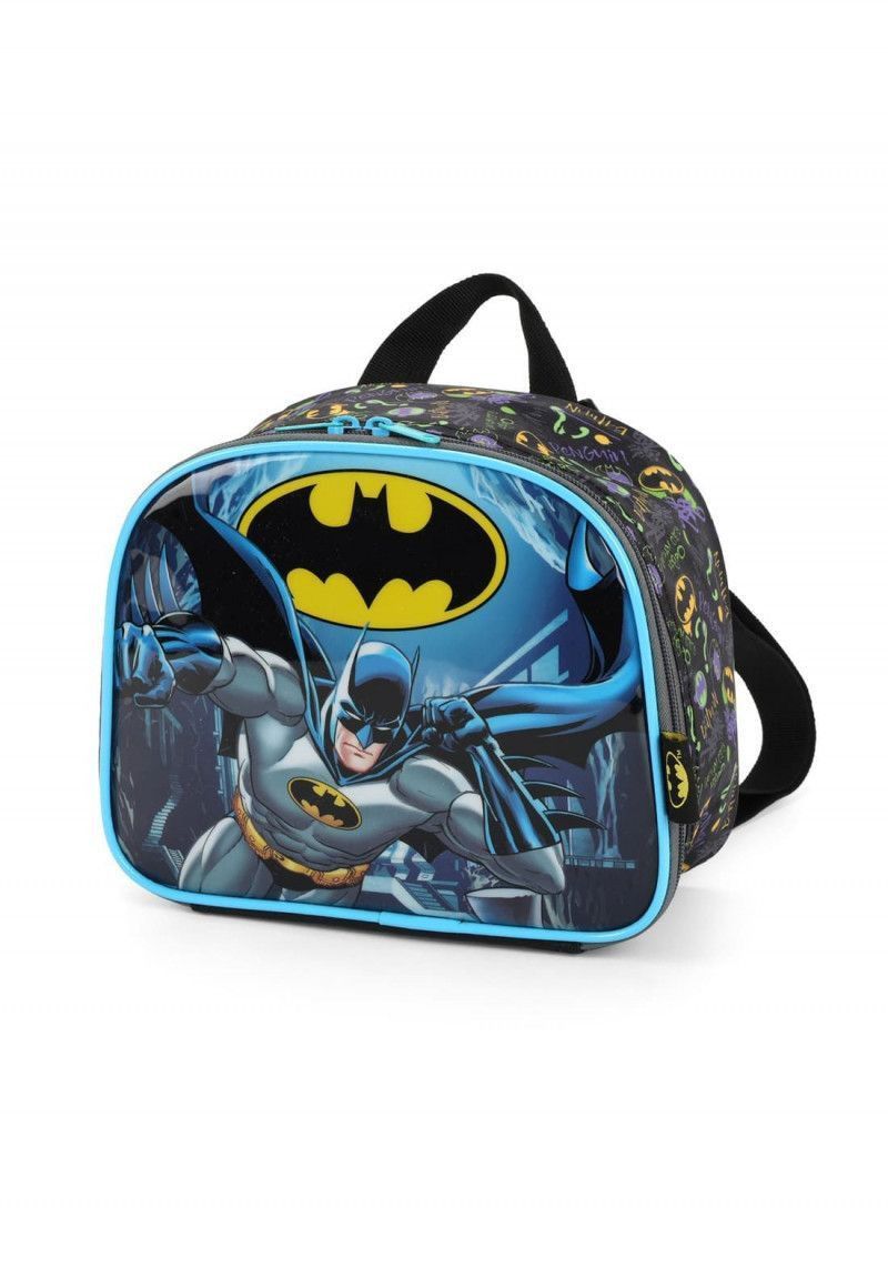 LANCHEIRA DE COSTAS BATMAN PRETO LUSCEL - REF. LA39263BM0600U - 1 UNIDADE