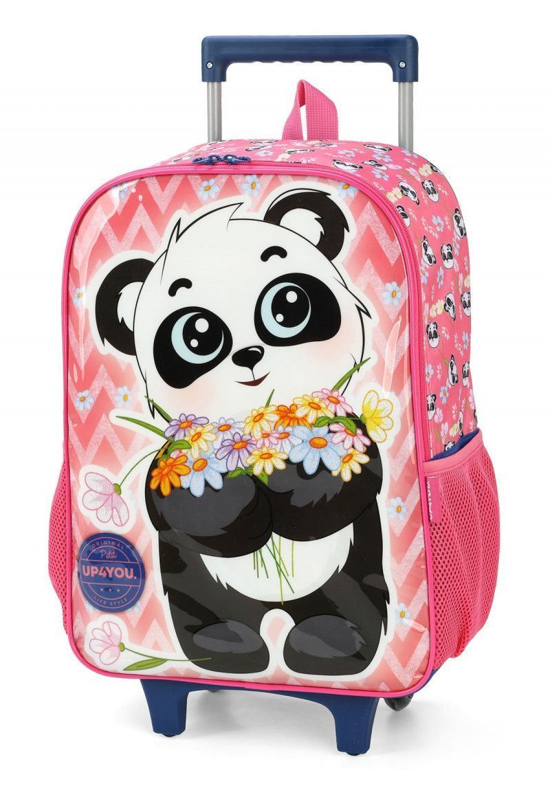 MOCHILETE PANDA ROSA LUXCEL - REF. IC39362UP0300U - 1 UNIDADE